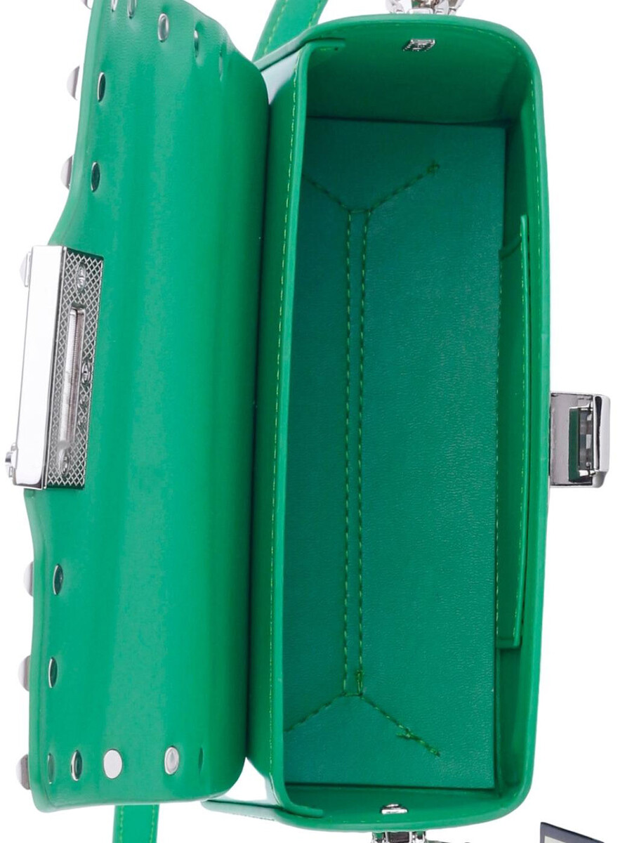 Сумка HELENA SHINE, цвет зеленый, размер маленький 04717810 - фото 4