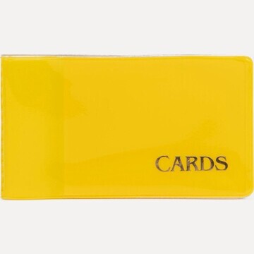 Визитница, 18 карт, цвет желтый