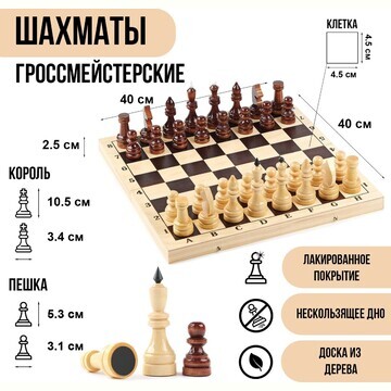 Шахматы деревянные гроссмейстерские, тур