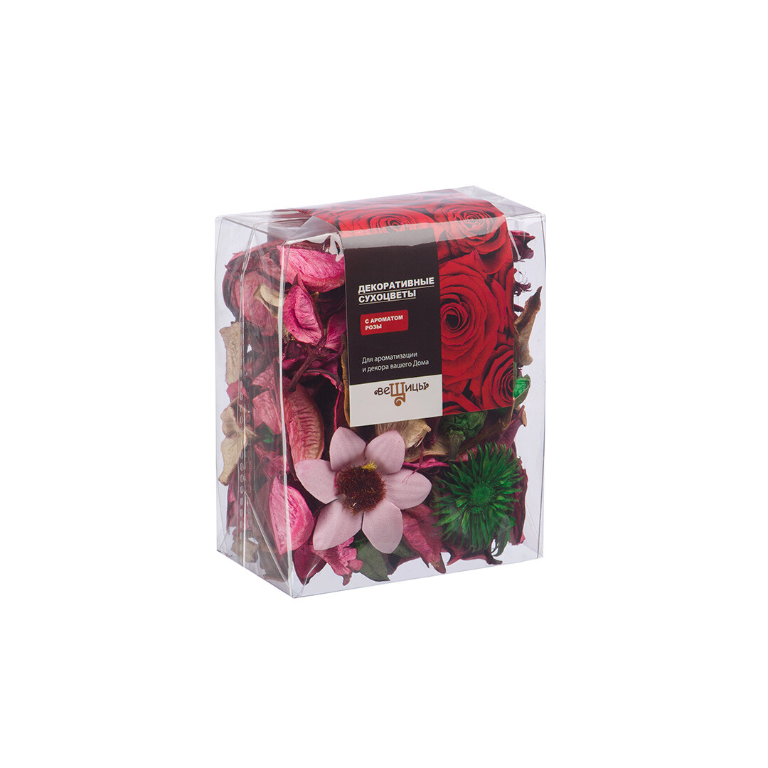 Набор сухоцветов из натуральных материалов с ароматом розы крем для рук avokato time 30 мл с ароматом розы