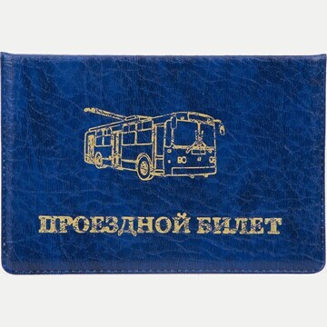 Обложка для проездного билета, цвет сини