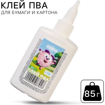 Клей пва 85г, смешарики