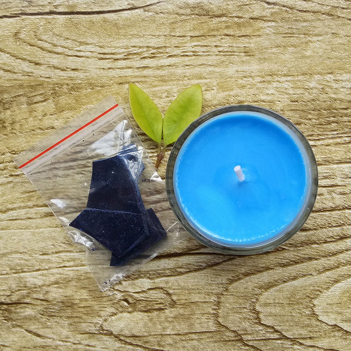 Краситель на основе соевого воска для свечей, 5 г, цвет голубой краситель на основе соевого воска для свечей 5 г белый