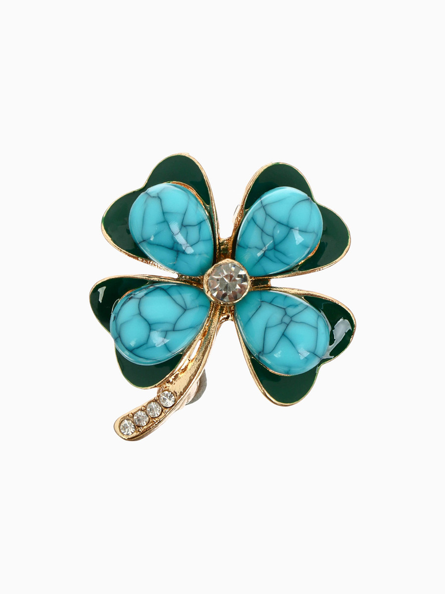 

Брошь, Разноцветный;зеленый;голубой