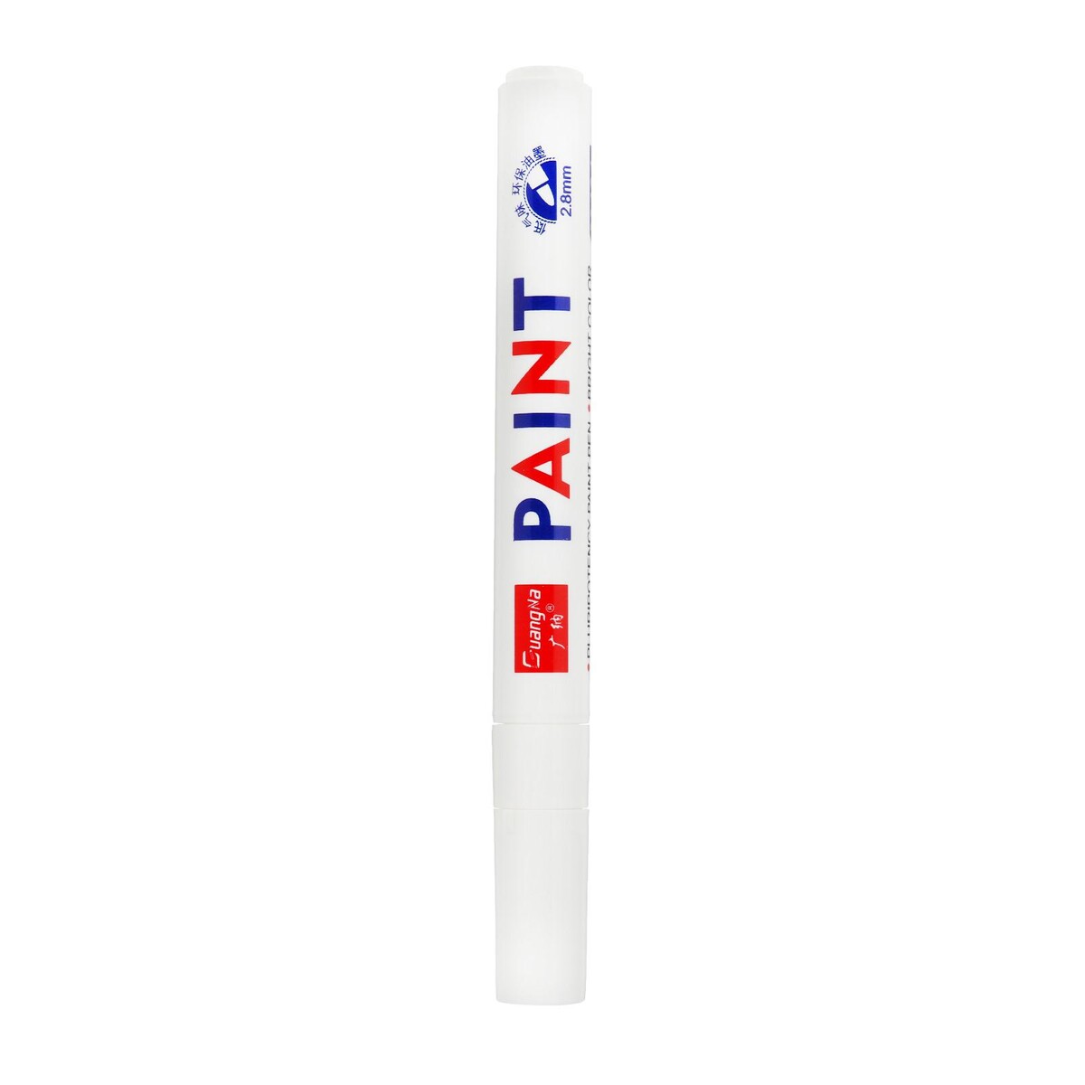 фото Маркер - карандаш, краска для шин водонепроницаемая на масляной основе, белый no brand