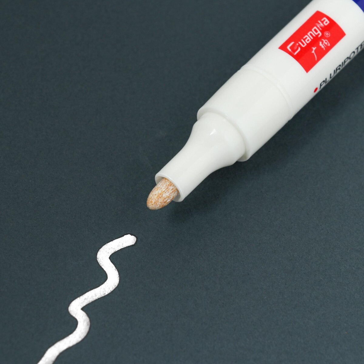 Маркер - карандаш, краска для шин водонепроницаемая на масляной основе, белый маркер краска pt 350 белый erichkrause