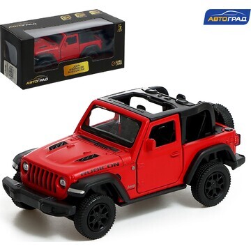 Машина металлическая jeep wrangler, 1:32