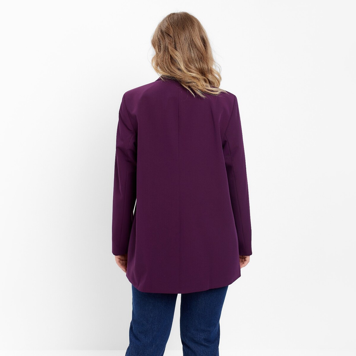 Пиджак MINAKU, размер 48, цвет фиолетовый 04874812 - фото 3