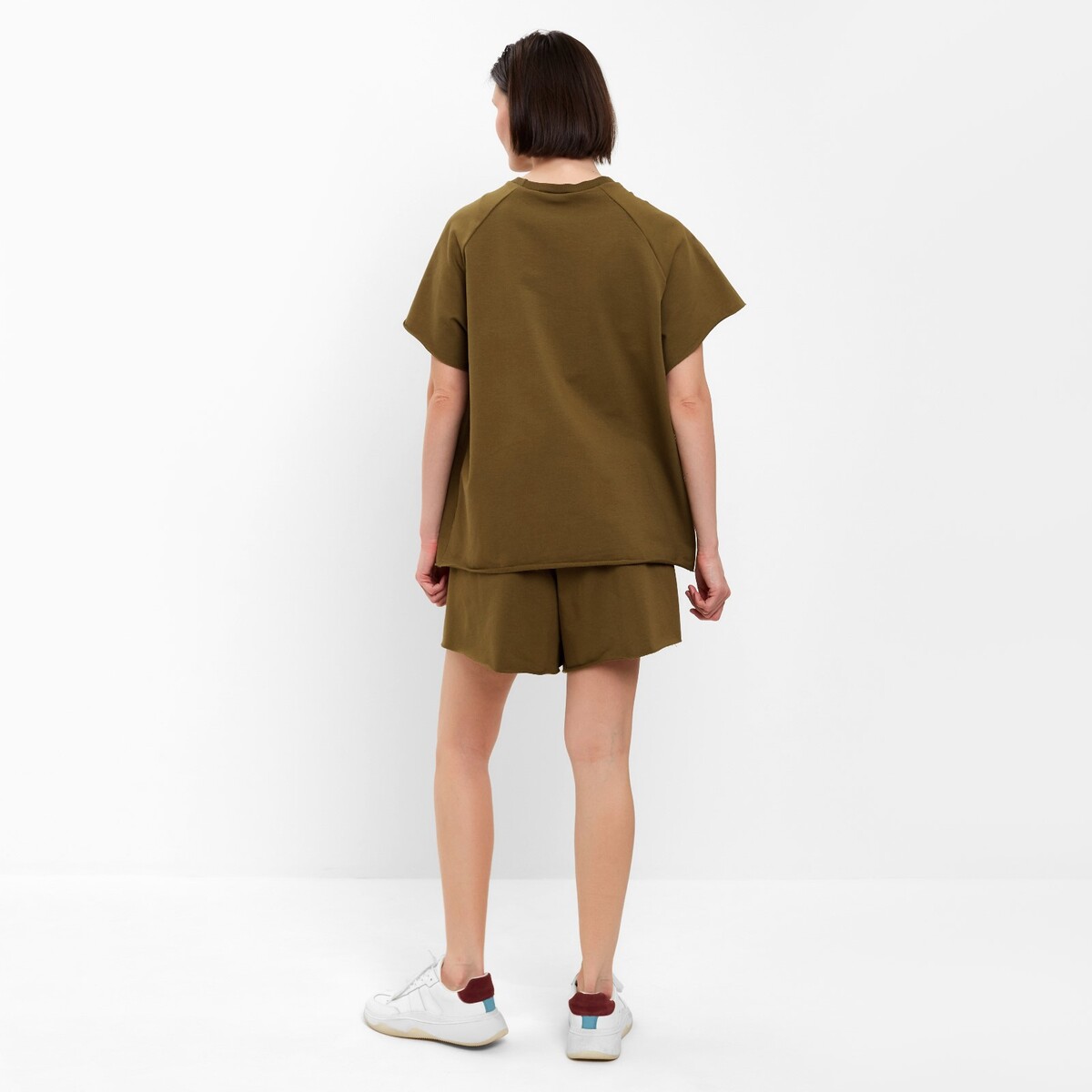 Комплект майка шорты MINAKU, размер 42, цвет зеленый 04874901 - фото 3