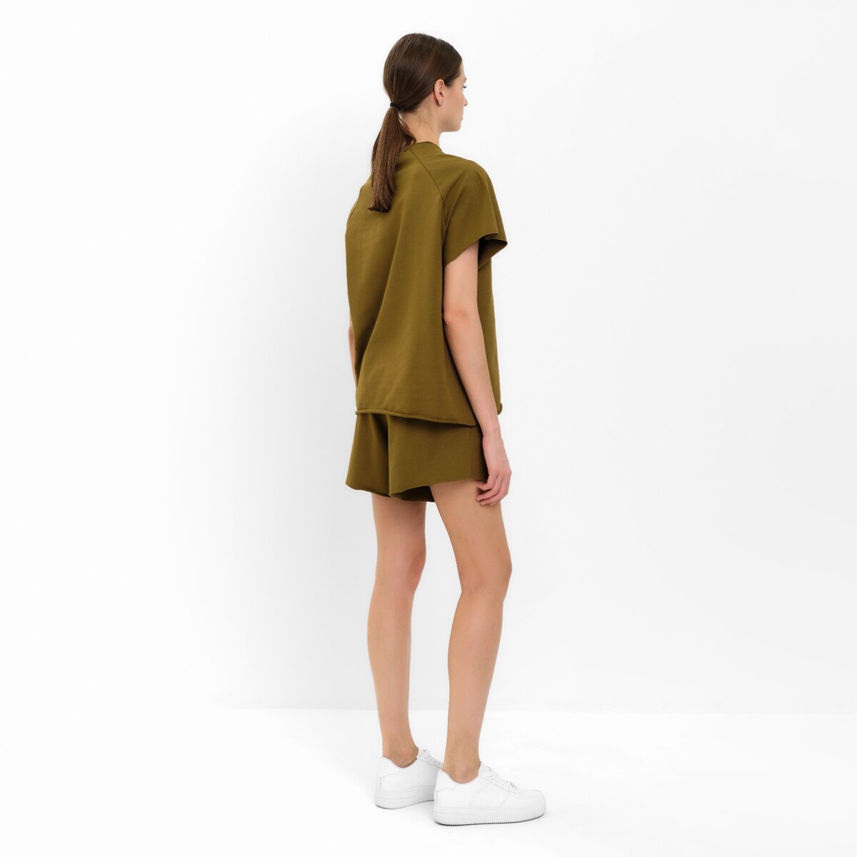 Комплект майка шорты MINAKU, размер 42, цвет зеленый 04874901 - фото 2