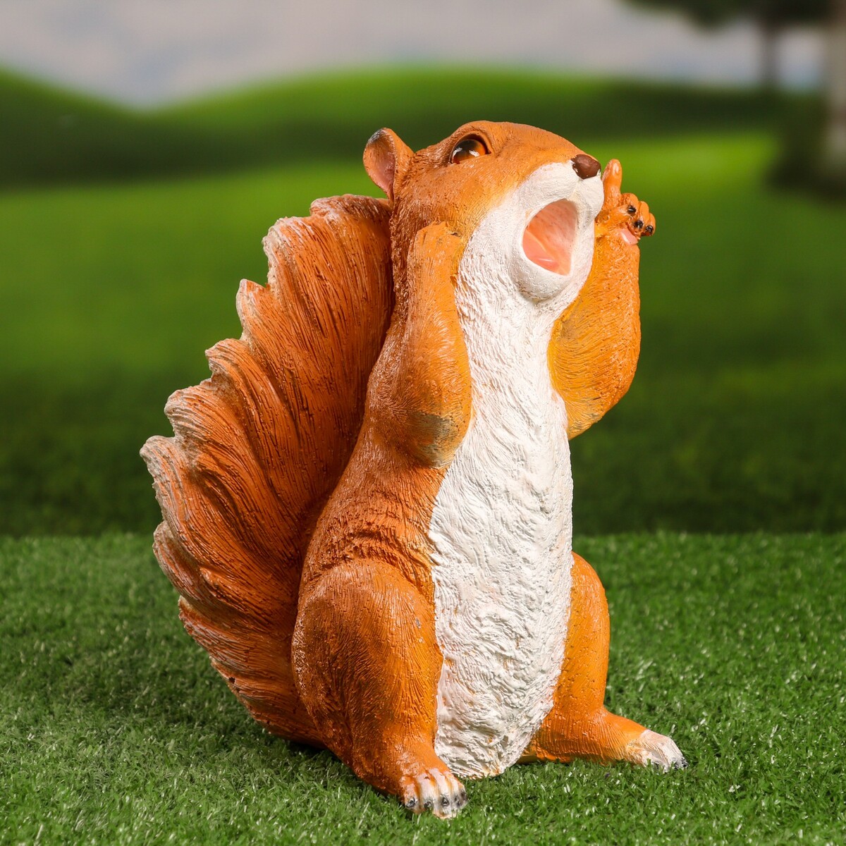 

Садовая фигура, Оранжевый;коричневый