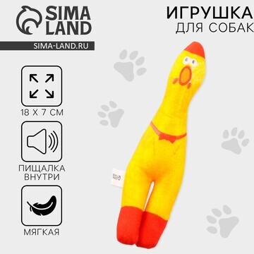 Игрушка для собак с пищалкой