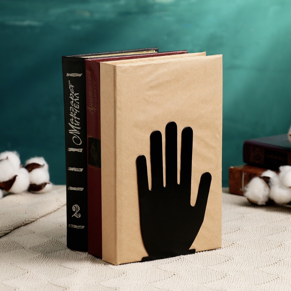 

Ограничитель-подставка для книг, Черный
