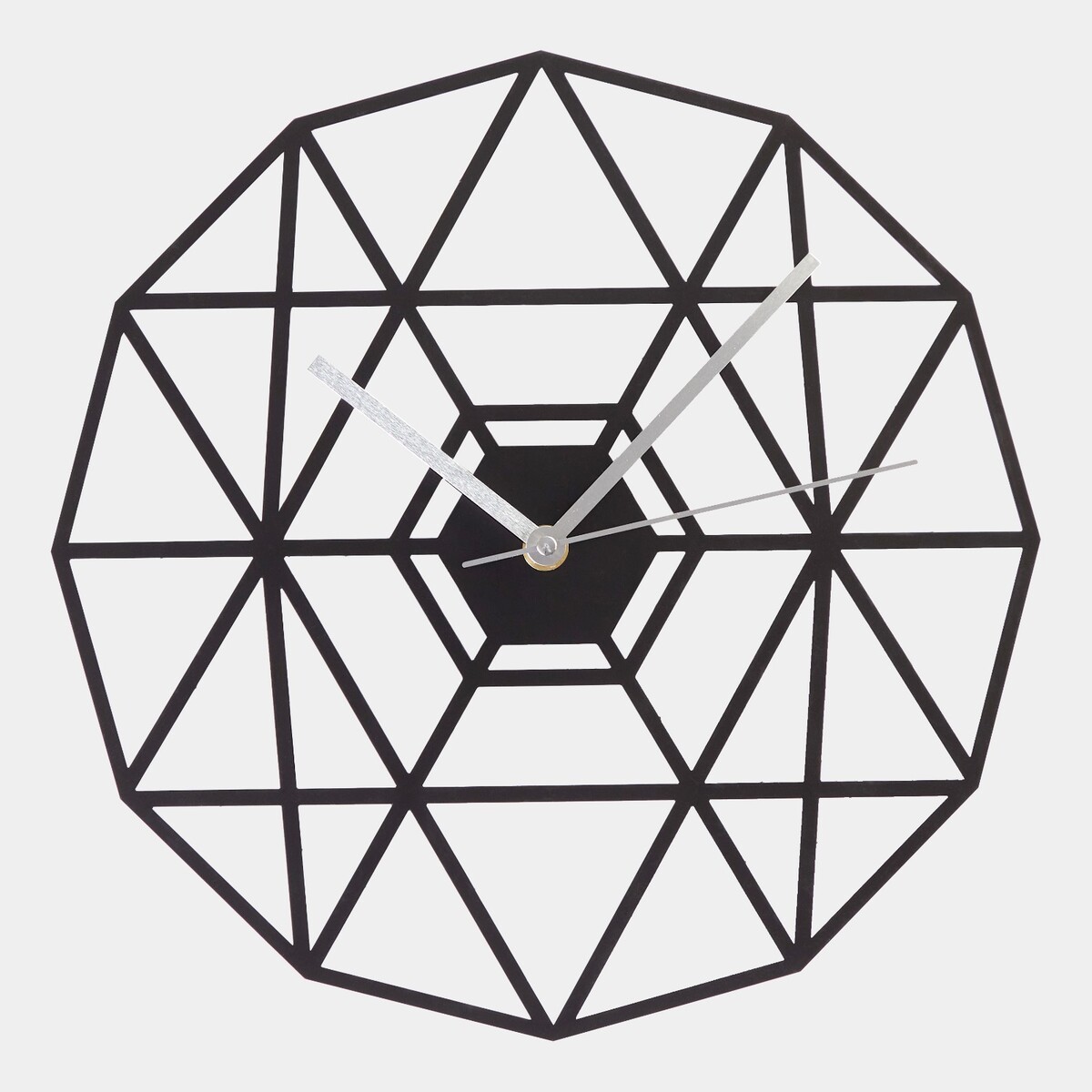 Часы настенные из металла часы настенные интерьерные весенние d 22 см корпус серебро