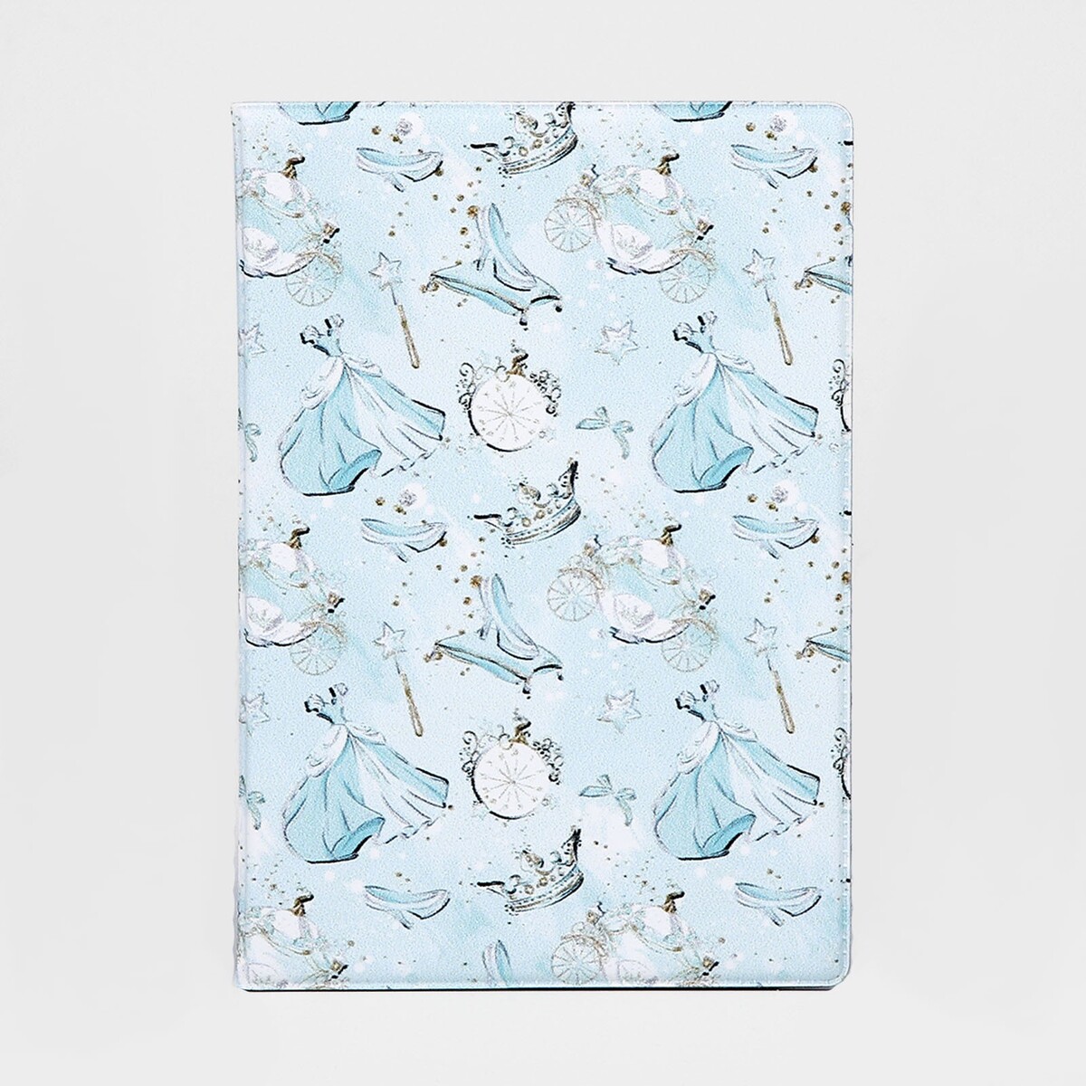 

Обложка для паспорта, цвет голубой