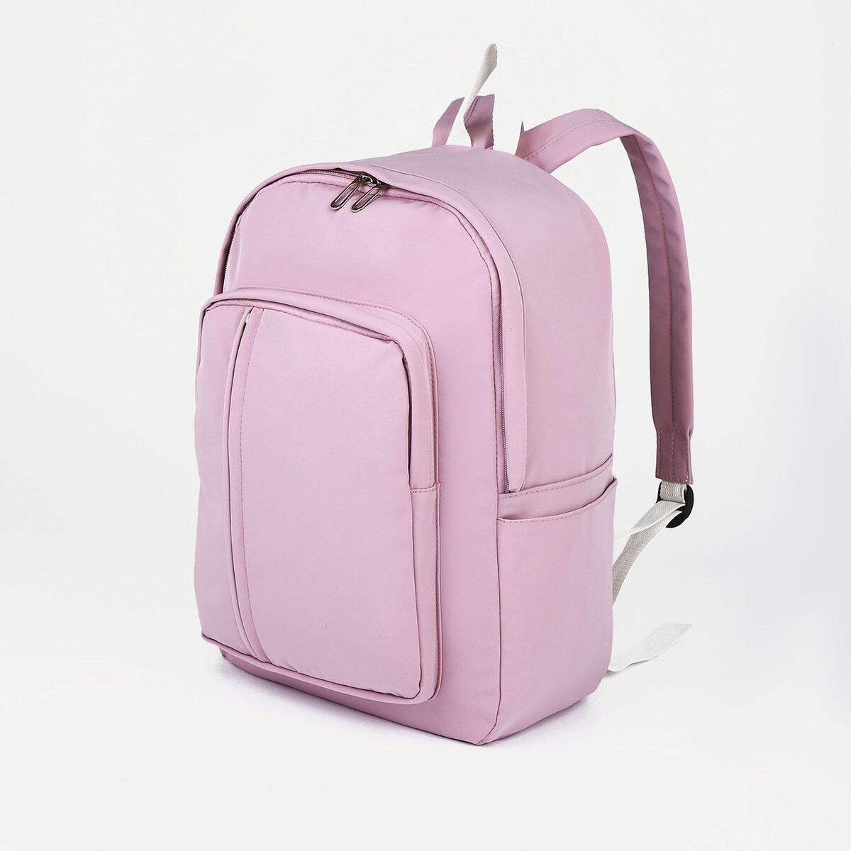 Рюкзак молодежный из текстиля на молнии, 5 карманов, цвет розовый рюкзак школьный из текстиля на молнии 5 карманов розовый