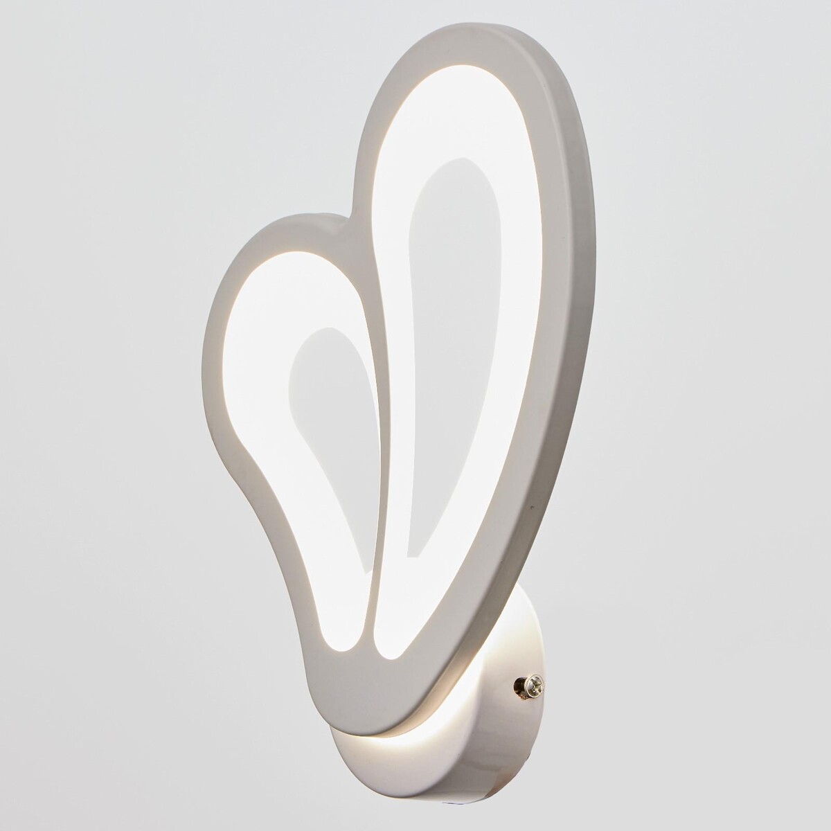 

Бра 661343b/1 led 10вт 4000к белый 23х19х7 см