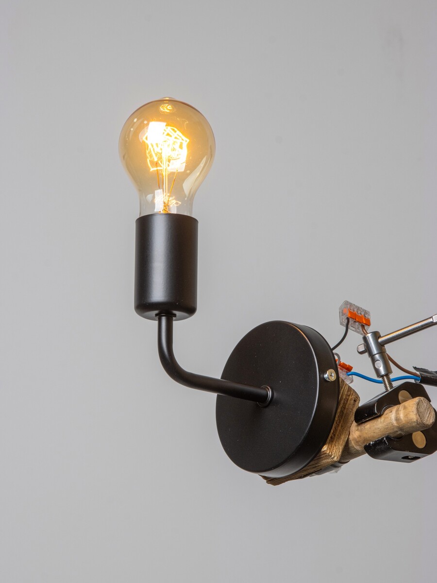 

Бра 2609/1bk e27 40 вт черный 10×12×17.5 см