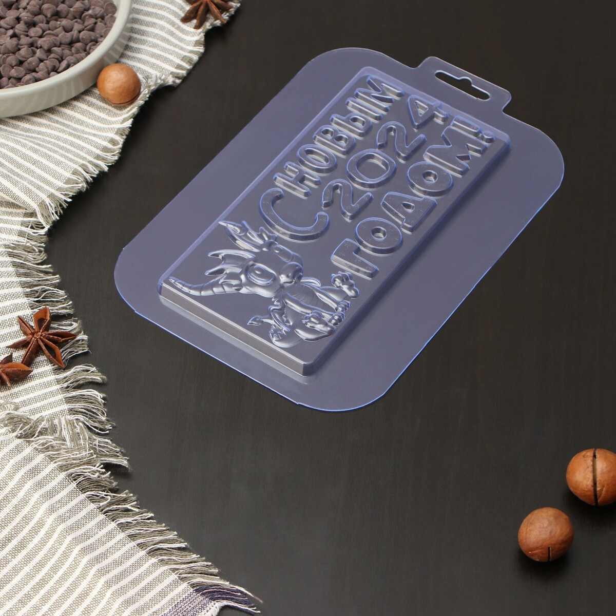 Форма для шоколада и конфет пластиковая форма для шоколада и конфет 28×14 см