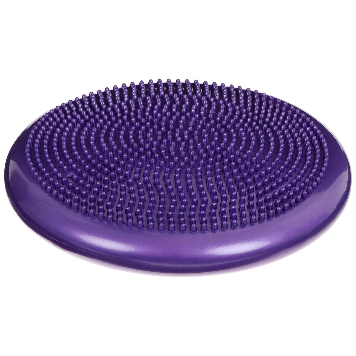 фото Подушка балансировочная, массажная, d=35 см, цвет фиолетовый no brand