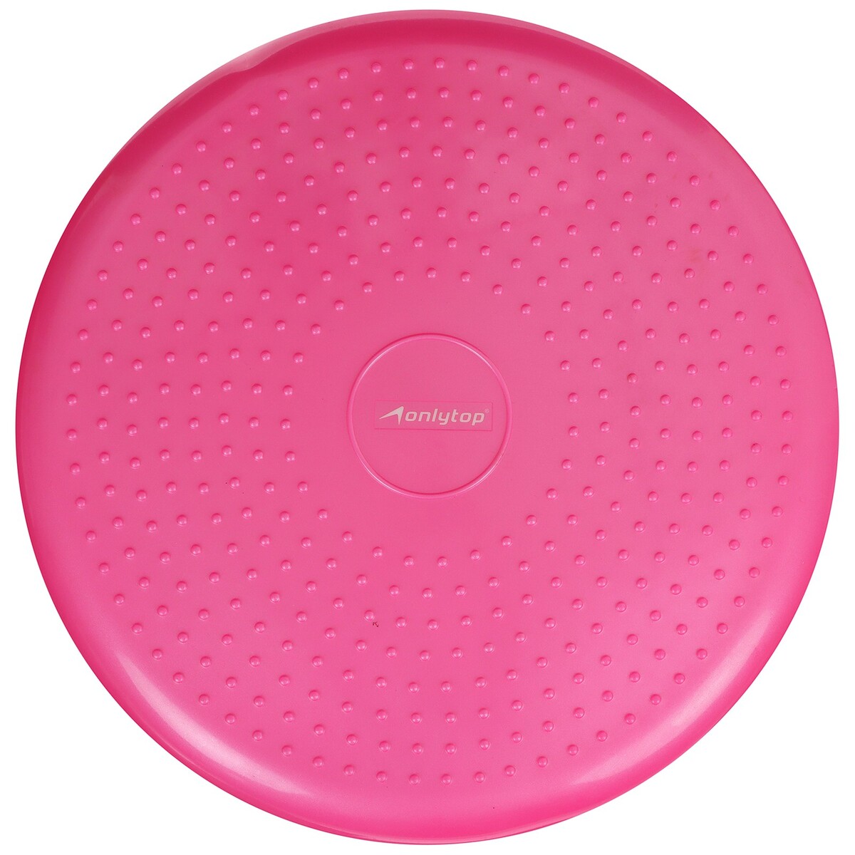 фото Подушка балансировочная, массажная, d=35 см, цвет розовый no brand