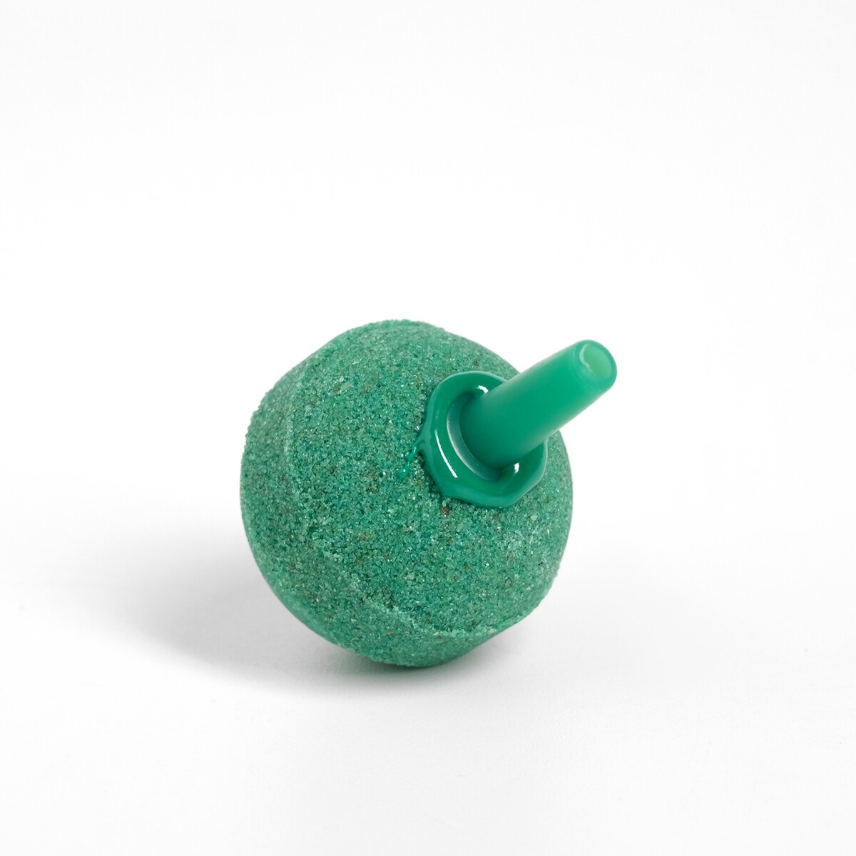 Распылитель воздуха кварцевый шар, ф25 мм, 1 шт Пижон Аква, цвет зеленый