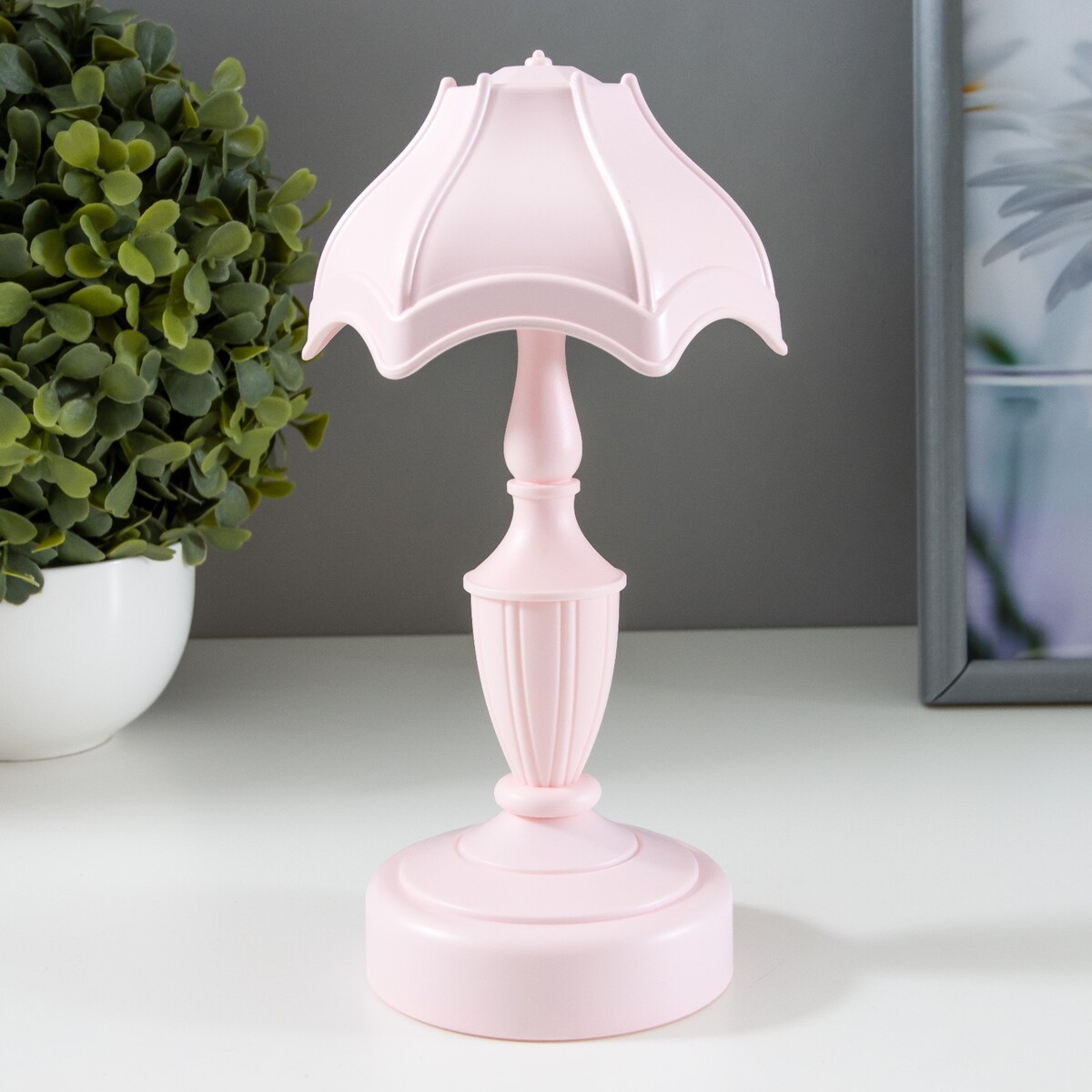 Настольная лампа RISALUX, цвет розовый