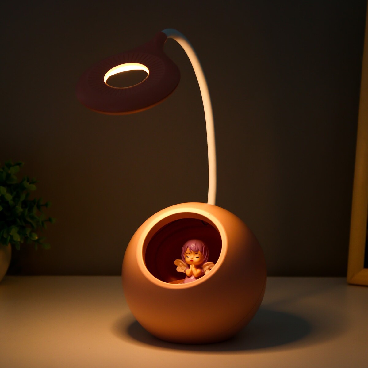 фото Настольная лампа с ночником risalux