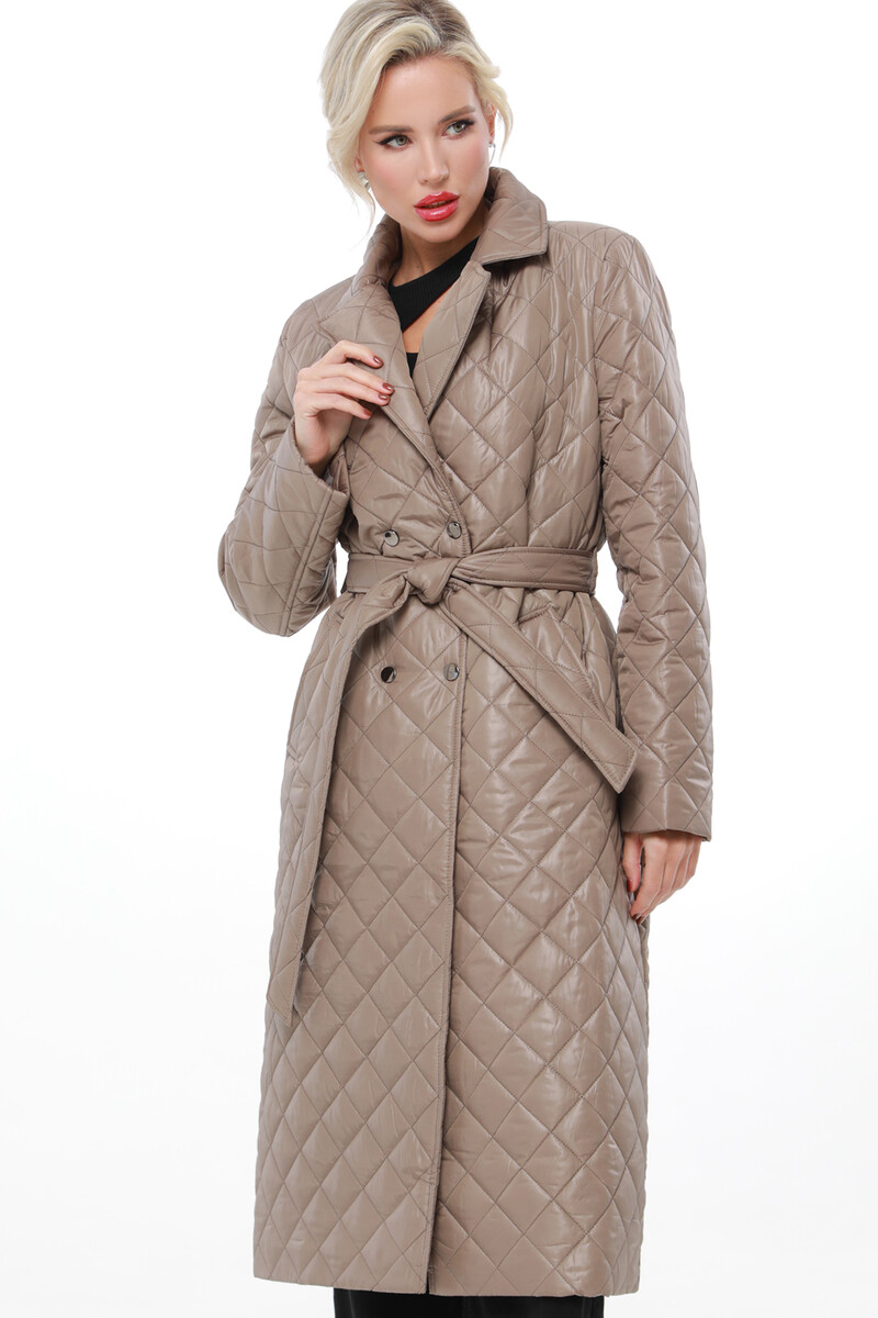Пальто DSTrend, размер 44, цвет коричневый 04912410 двубортные - фото 5