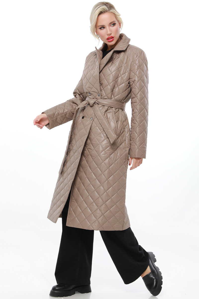 Пальто DSTrend, размер 44, цвет коричневый 04912410 двубортные - фото 4