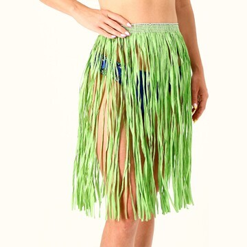 Гавайская юбка, 60 см, цвет зеленый