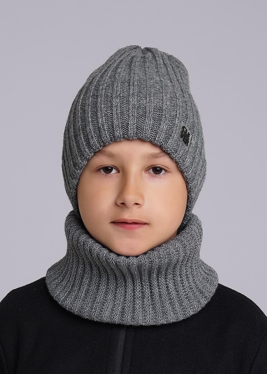 

Шапка, Серый;меланж серый