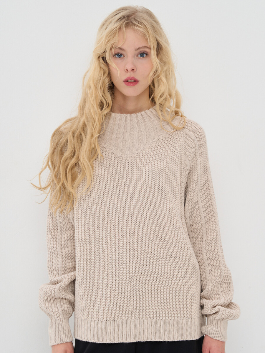 

Джемпер, Бежевый;ваниль