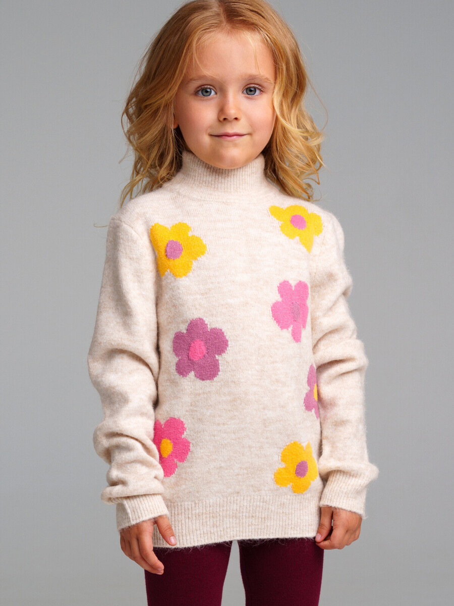 

Джемпер трикотажный, Серый;цветной