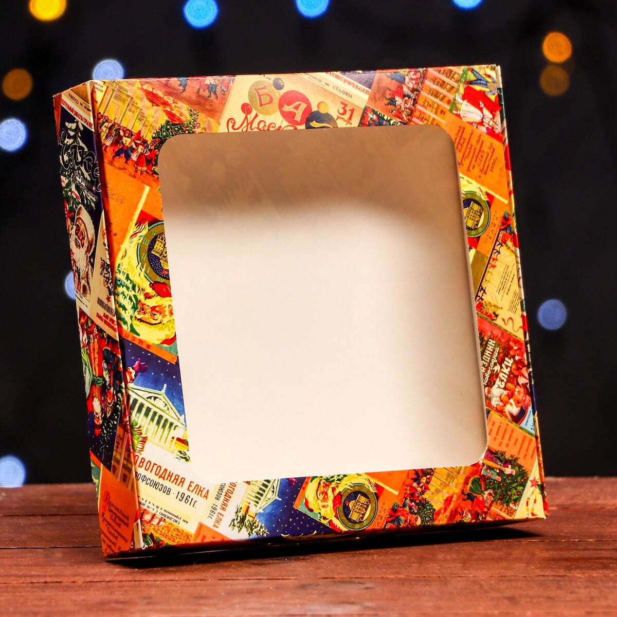 Коробка самосборная р раскраска для самых маленьких у новогодней елки книжка гармошка 1 илл москаева упаковка