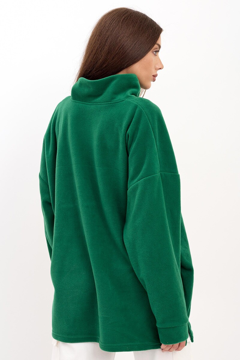 Толстовка Lika Dress, размер 54, цвет зеленый 05253583 - фото 5
