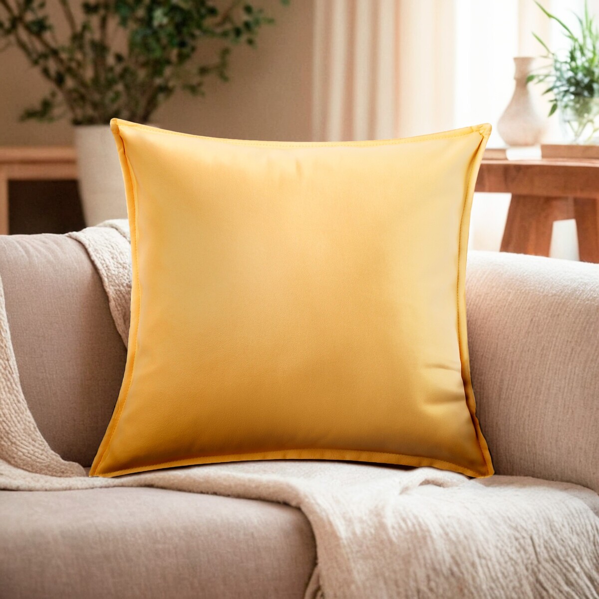 

Наволочка декоративная, Желтый