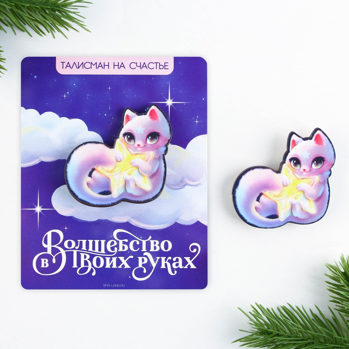 

Новогодний значок, Микс