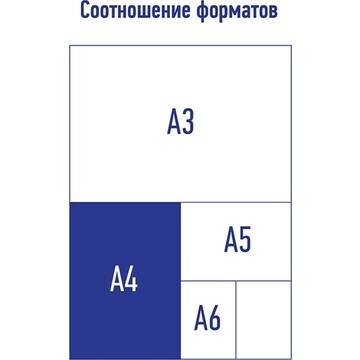 Папка-регистратор 75мм, а4, calligrata