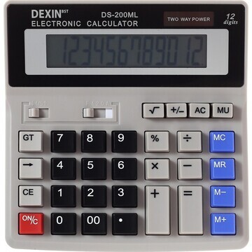 Калькулятор настольный 12-разрядный ds-2