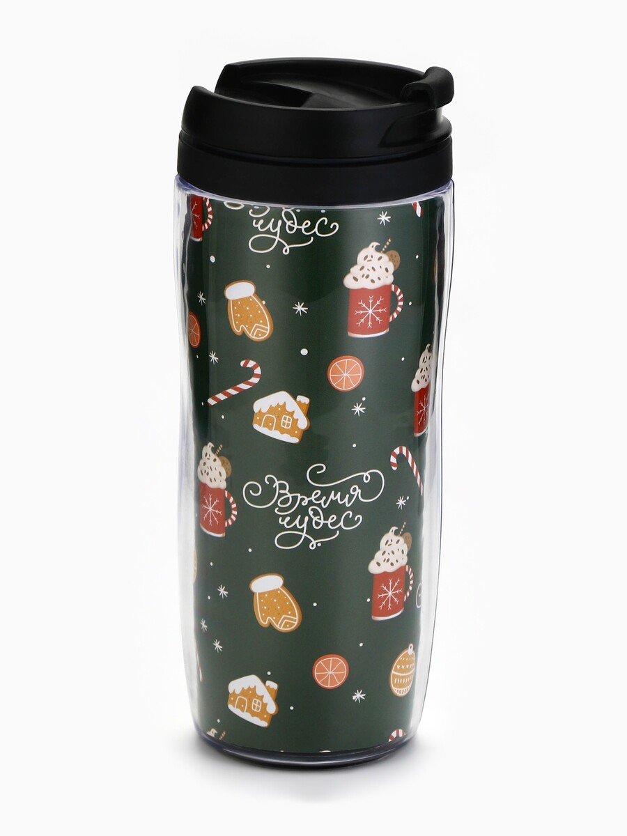 

Термостакан новогодний, Зеленый