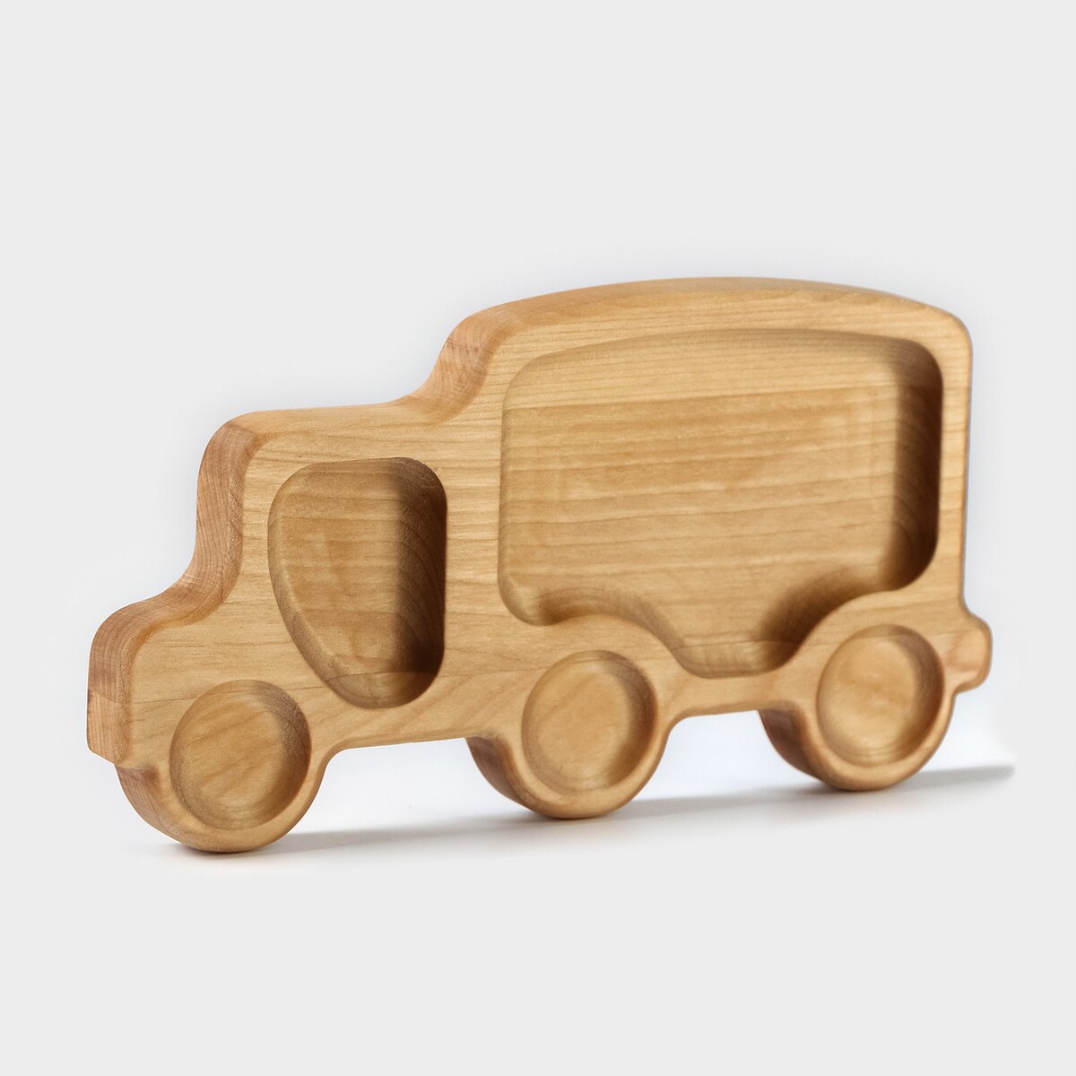 Менажница - тарелка деревянная adelica деревянная игрушка beleduc настенный игровой элемент время