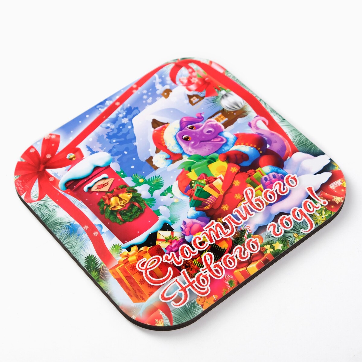 фото Подставка под горячее дарим красиво