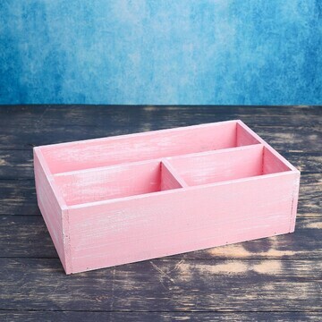 Ящик деревянный 34.5×20.5×10 см подарочн