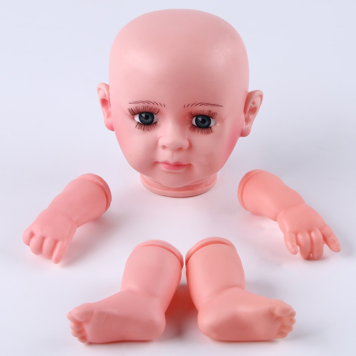 Набор для изготовления куклы: голова, 2 руки, 2 ноги, на куклы 60 см набор для изготовления куклы 2 руки 2 ноги на куклы 60 см