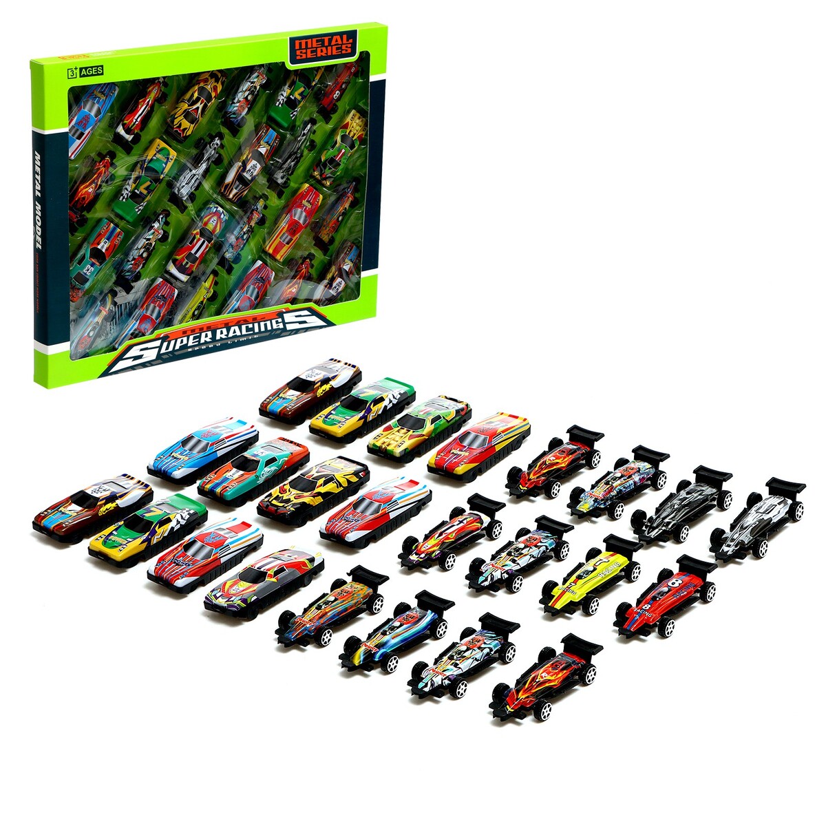 Набор металлических машинок набор моделей машинок jada toys 31719