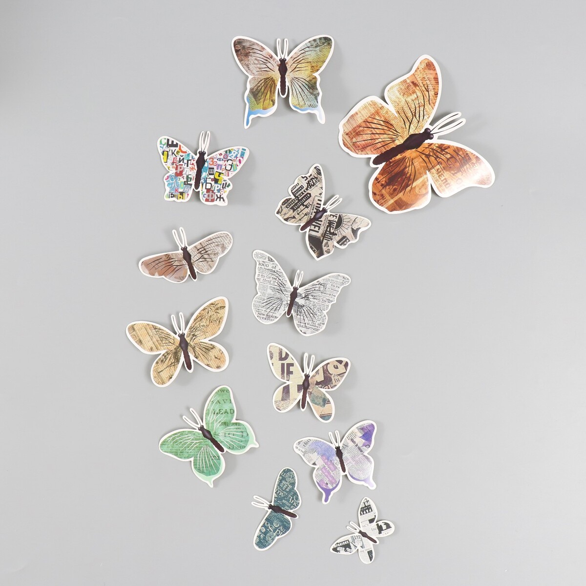 Бабочки картон Арт Узор 05577586 - фото 1