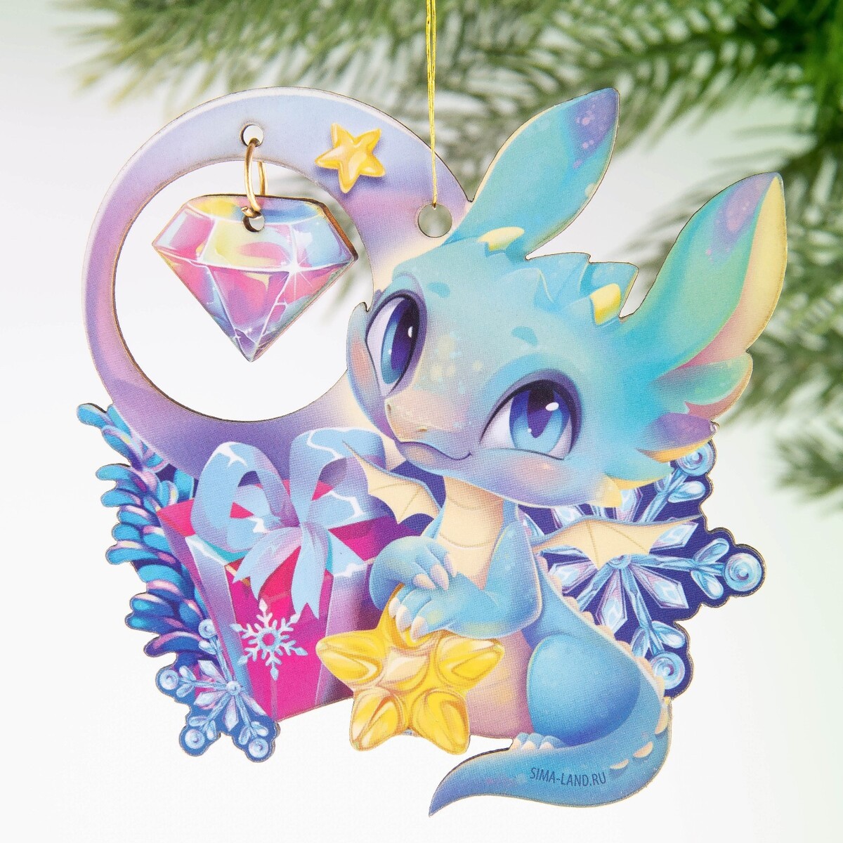 

Подвеска на елку, Разноцветный