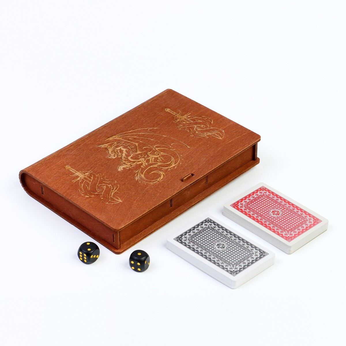 Набор для покера в шкатулке Время игры 05584330 - фото 1
