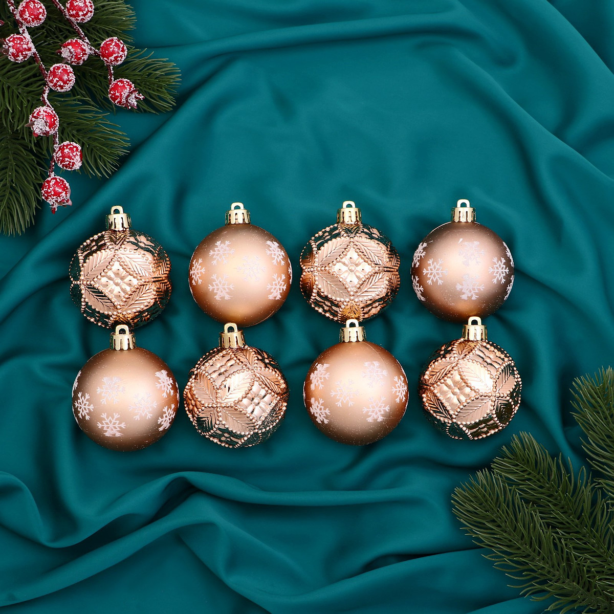 

Ёлочные игрушки, Золотистый